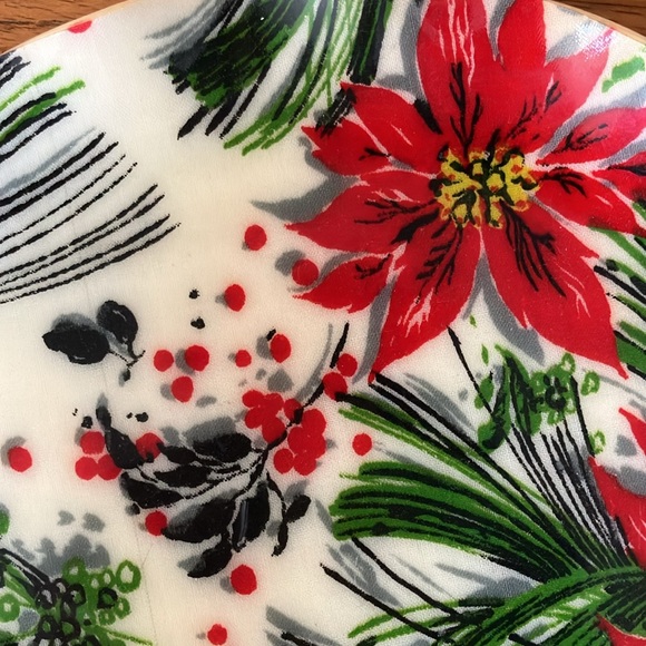 Vintage “Fab” Handcrafted Canadian Decorative Christmas Platter - Picture 6 of 8